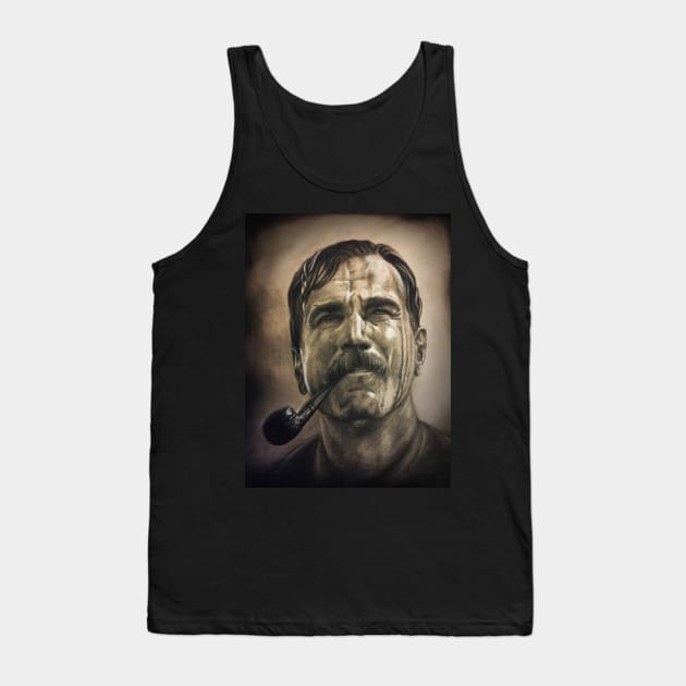 There will be blood (charcoal) Tank Top by Digart